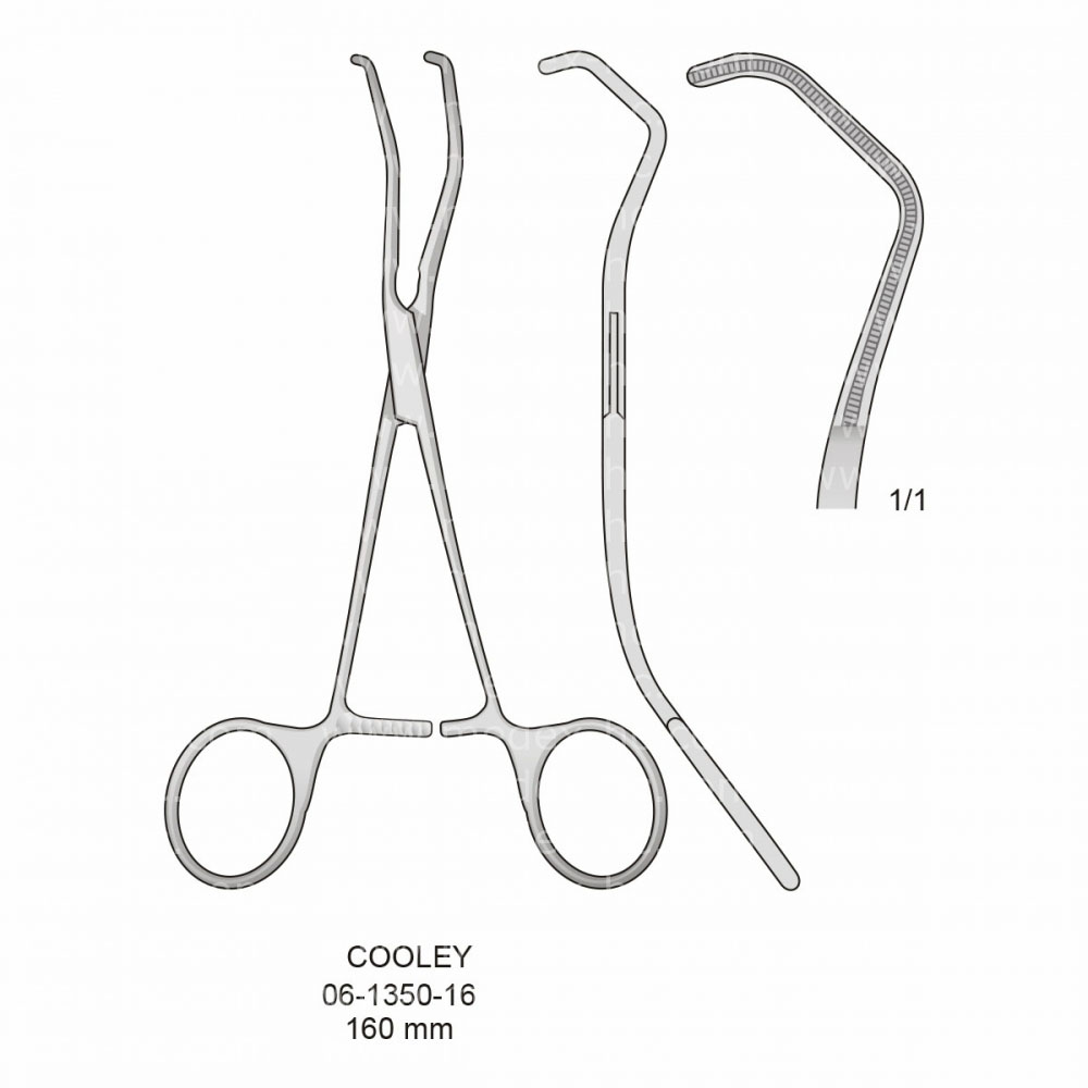 Cooley Atraumatic Vessel Clamps