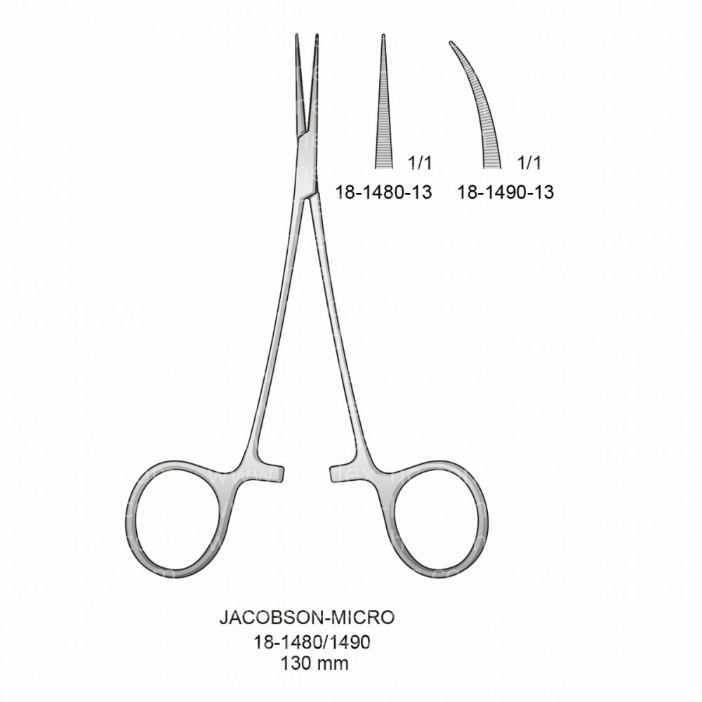 Jacobson-Micro Hemostatic Forceps