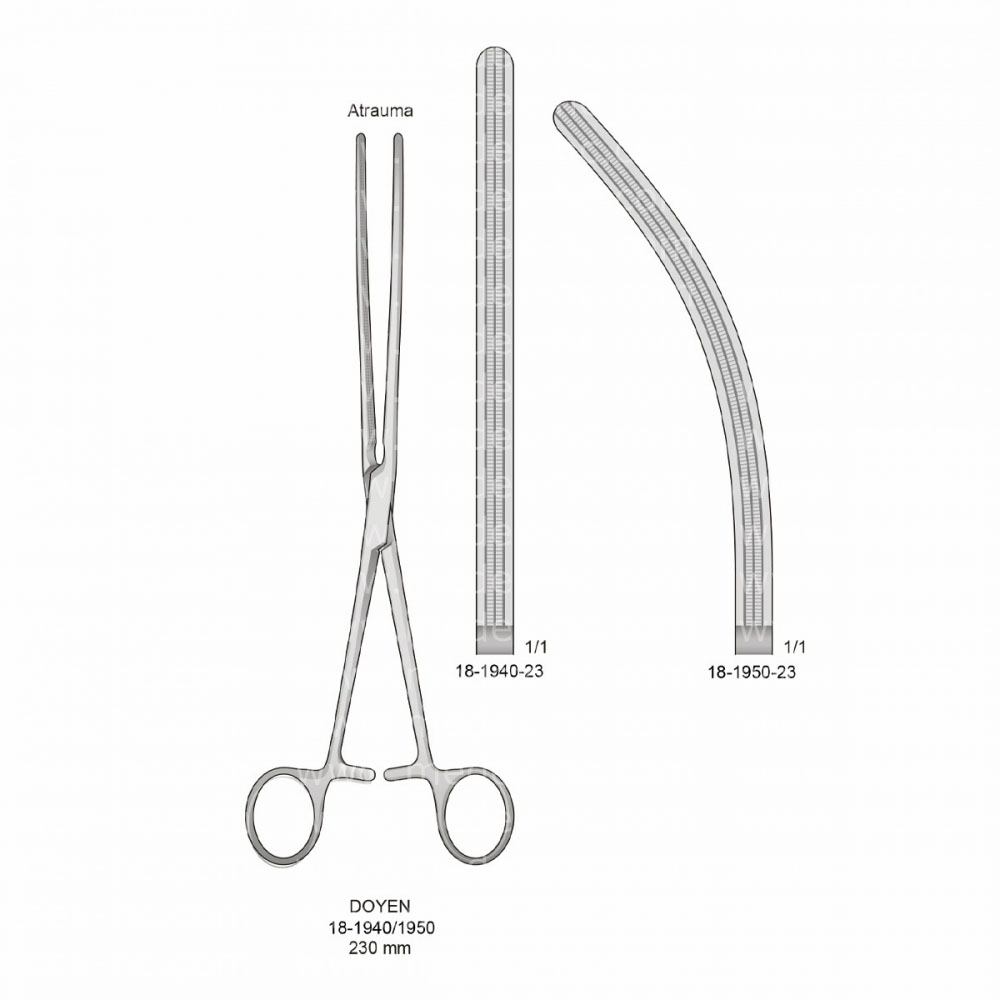 Doyen Intestinal Clamps