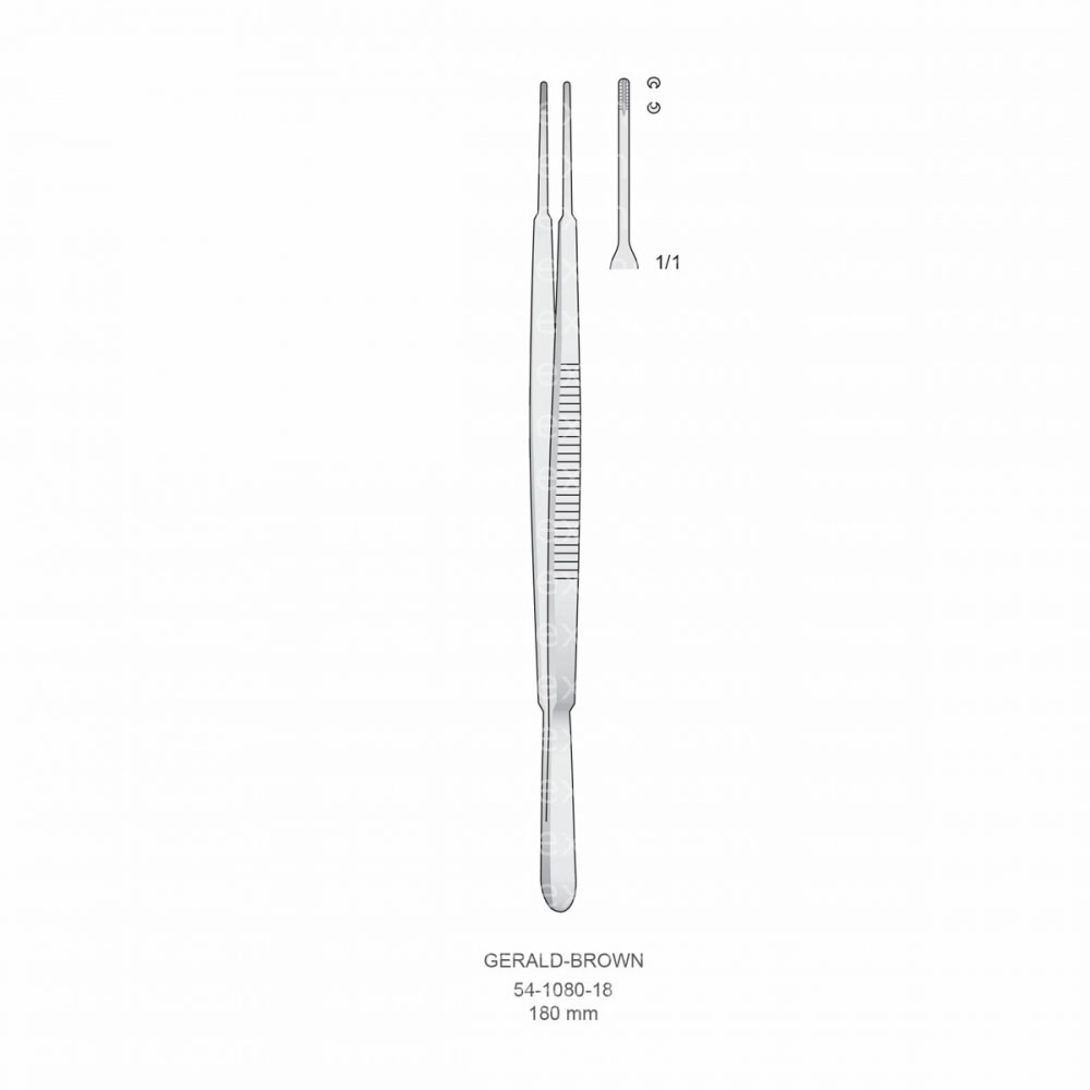 Gerald-Brown Tissue Forceps