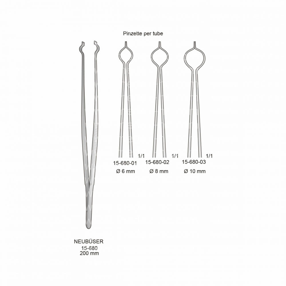 Neubuser Myoma Instruments for Micro Tubal Operation