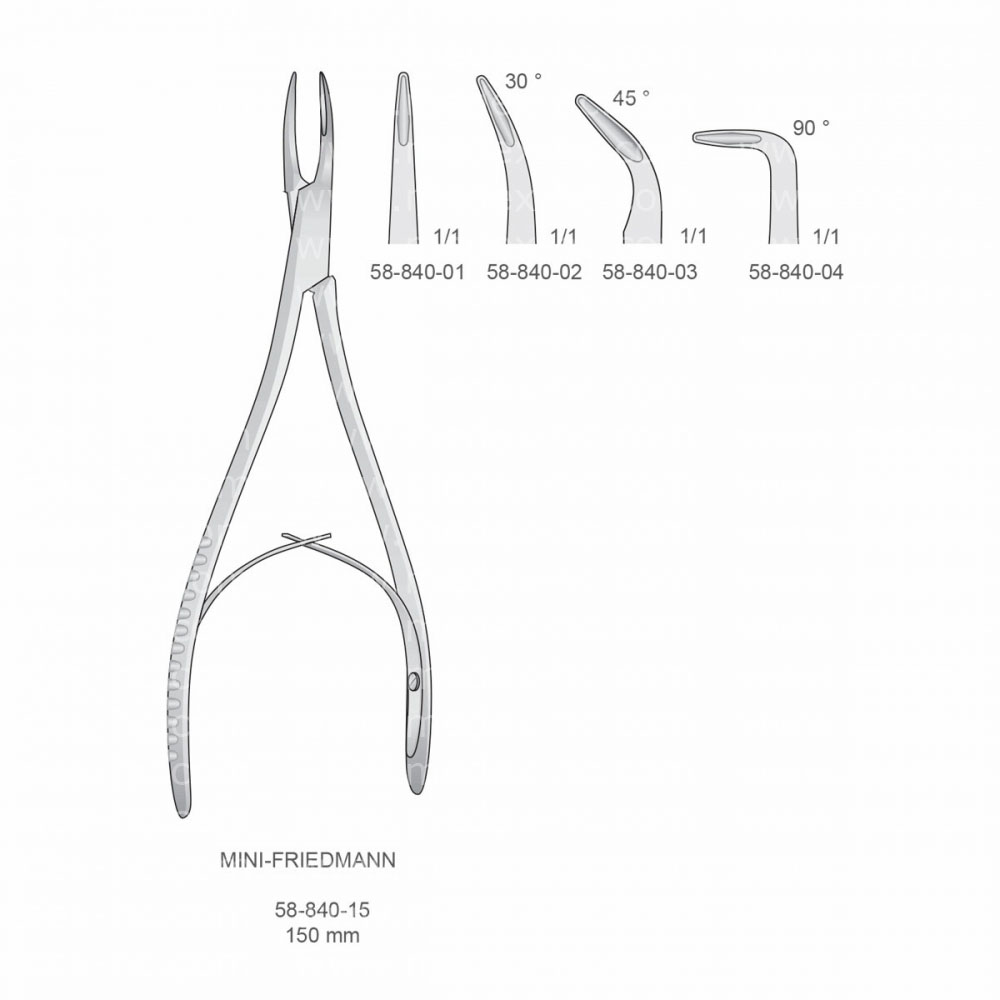 Mini-Friedmann Bone Rongeurs