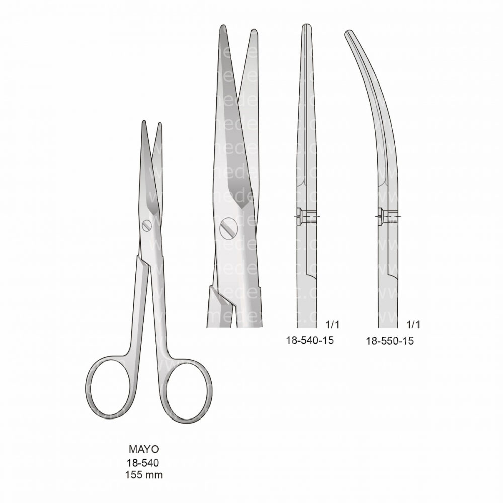 Mayo Operating Scissors