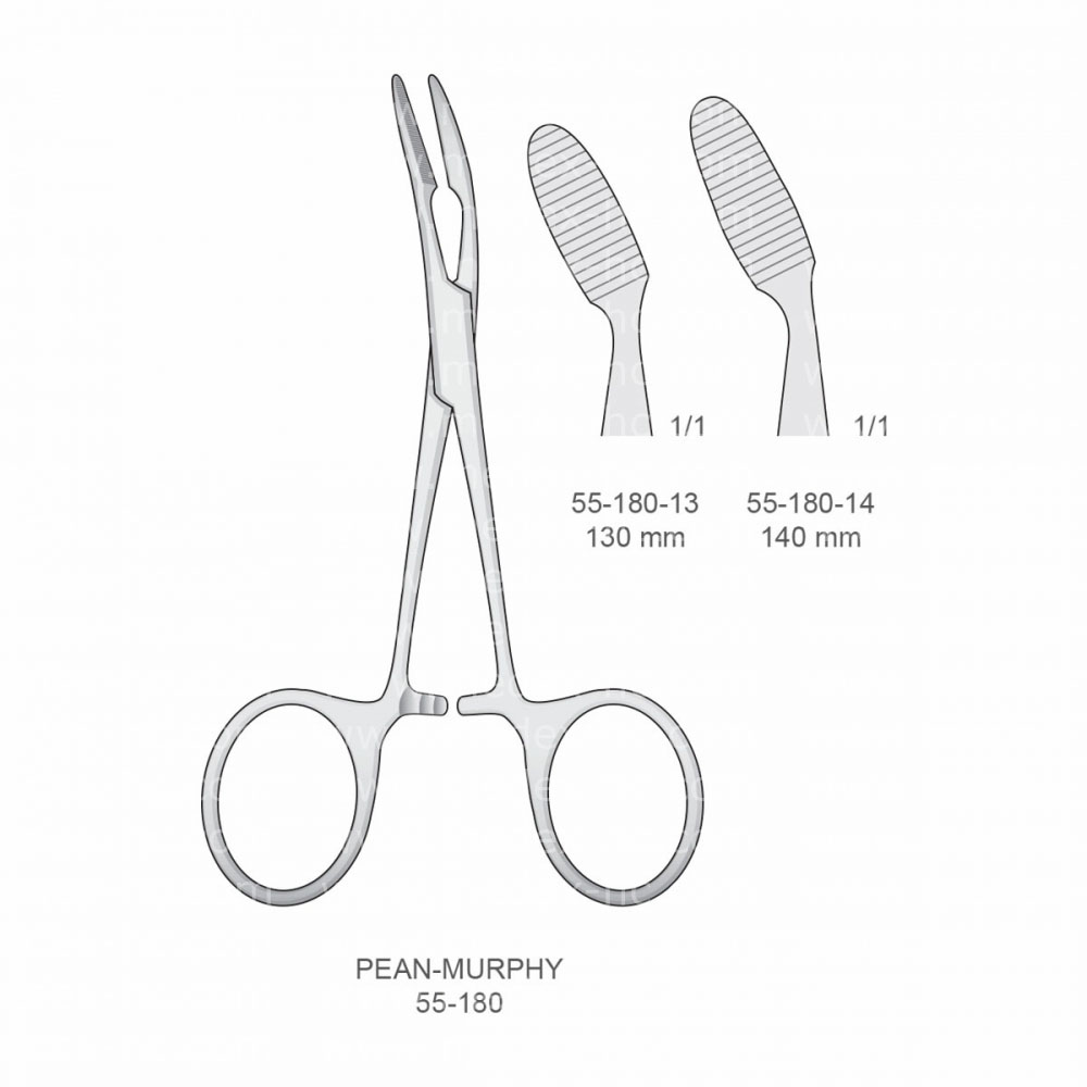 Pean-Murphy Hemostatic Forceps