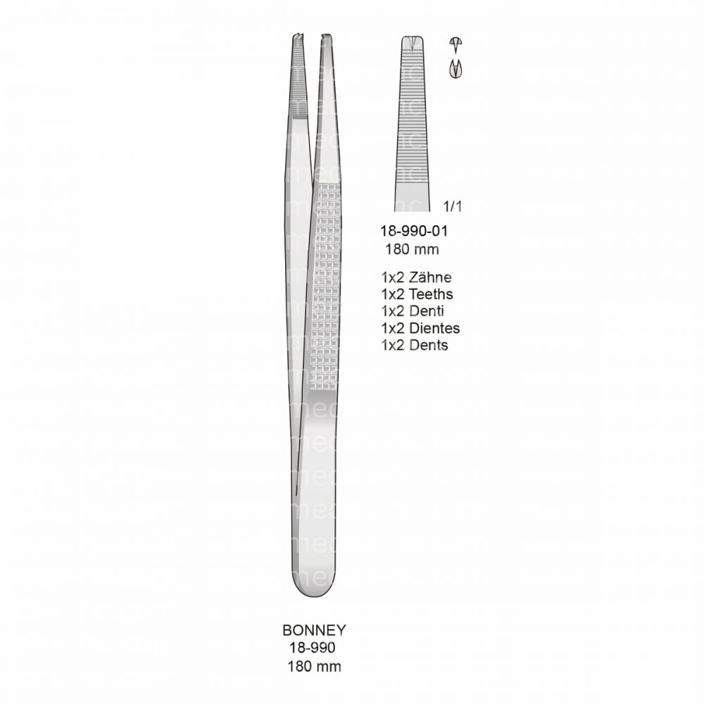 Bonney Tissue Forceps