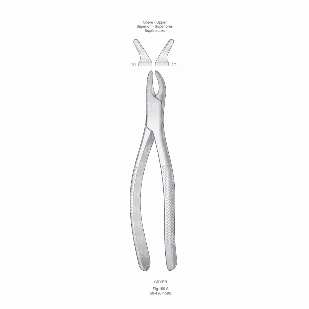 Cryer Extracting Forceps, American Pattern