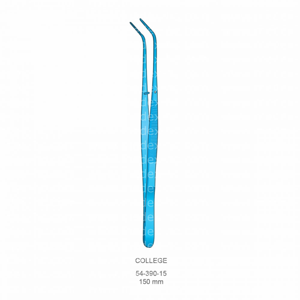 College Titanium Tissue Forceps