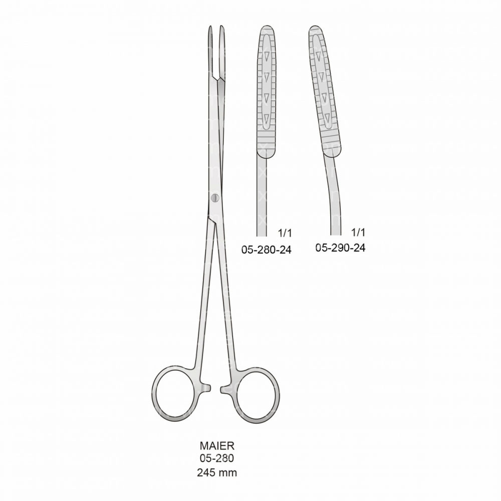 Maier Sponge & Dressing Forceps