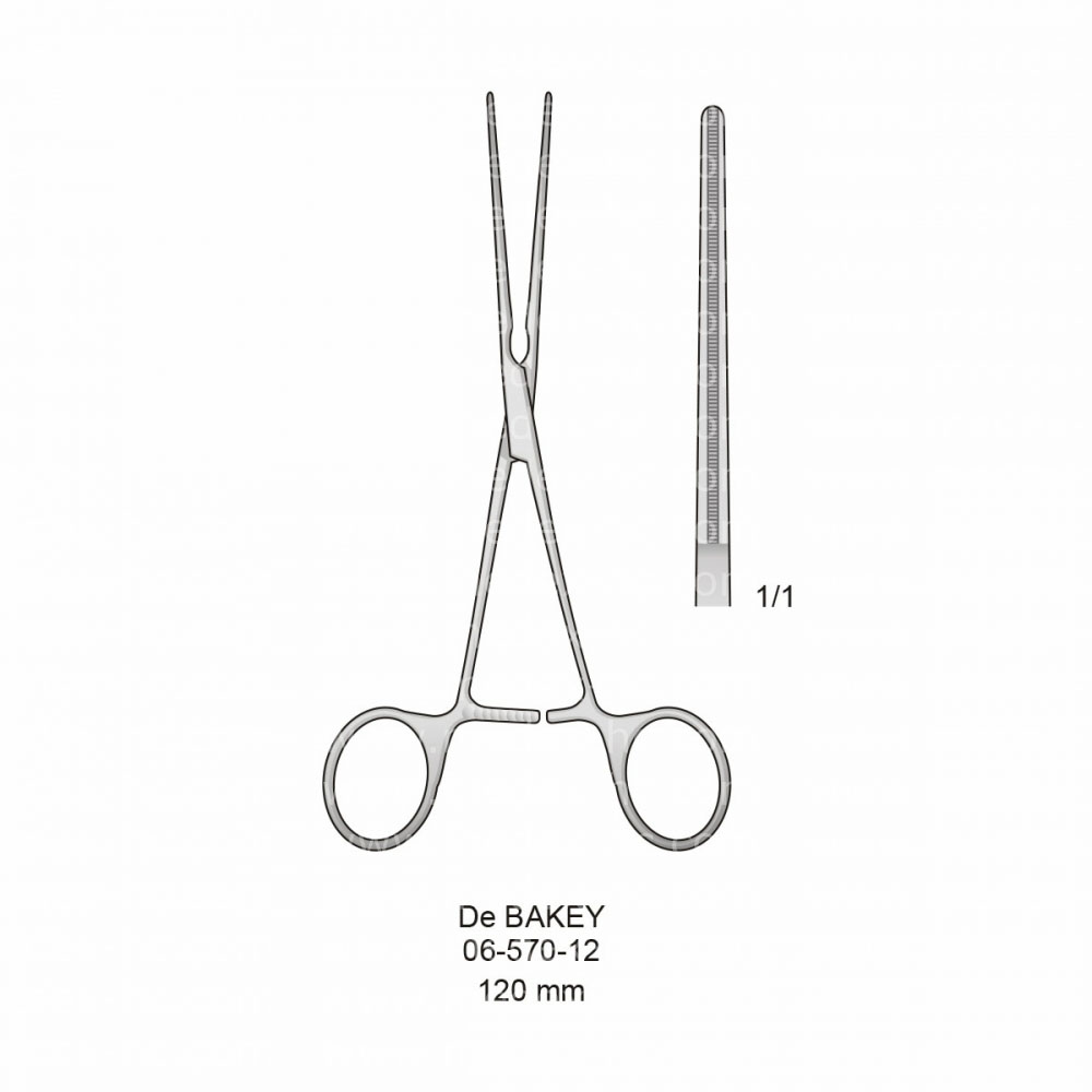 De Bakey Atraumatic Vessel Clamps