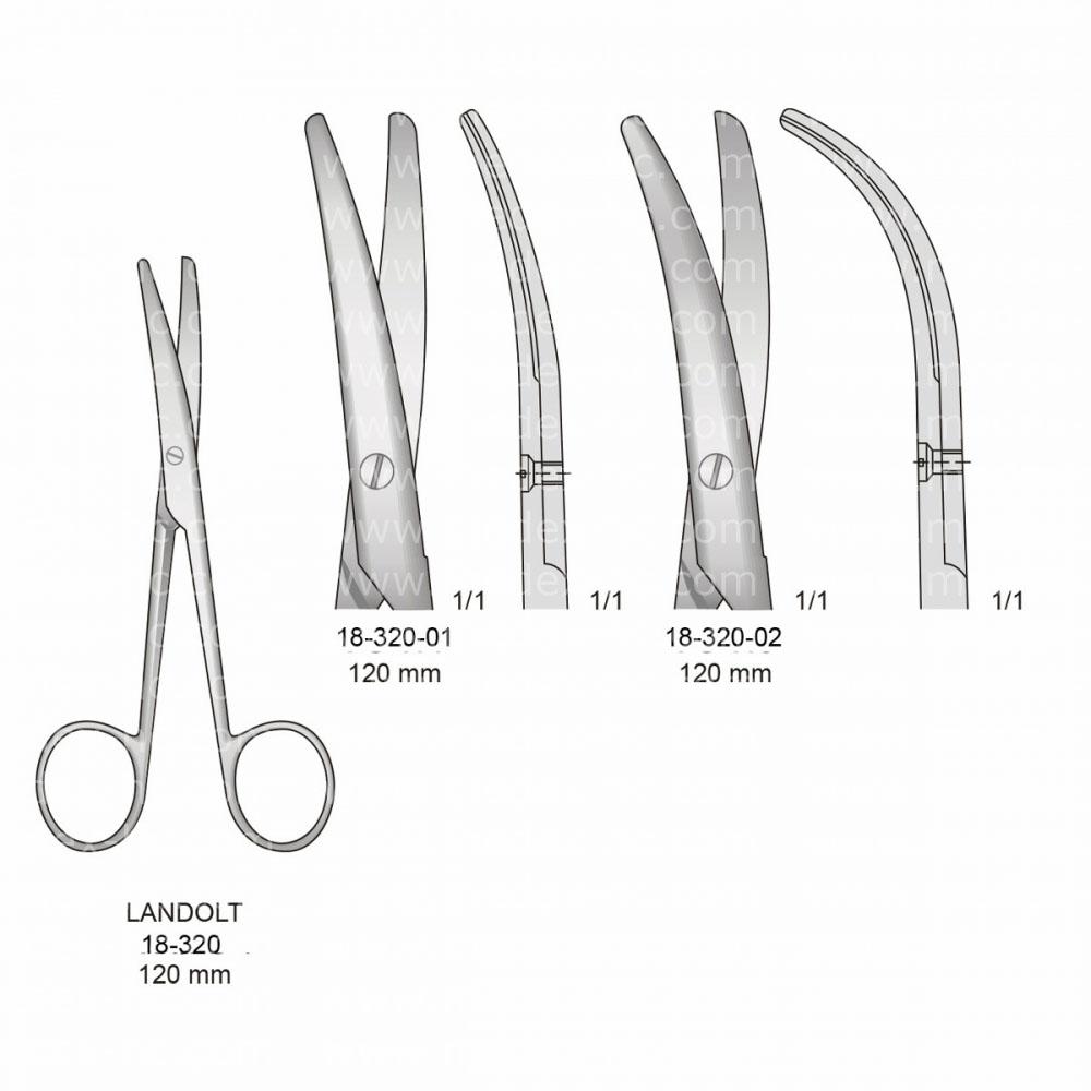 Landolt Delicate Scissors