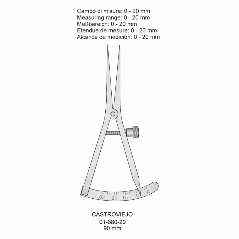 Castroviejo Measuring Instruments