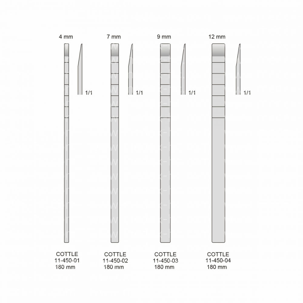 Cottle Osteotomes