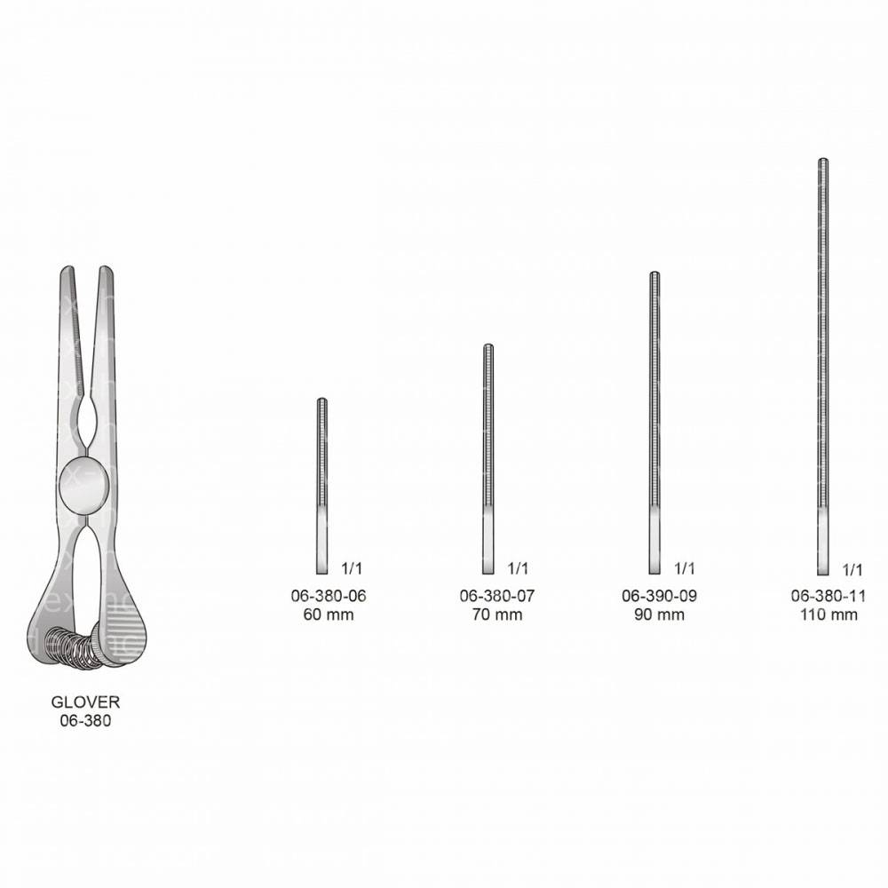 Glover Atrauma Bulldog Clamps