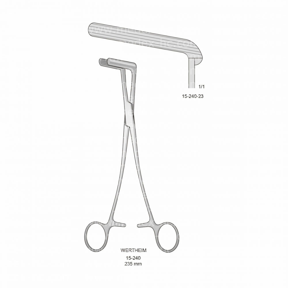 Wertheim Kidney Pedicle Forceps