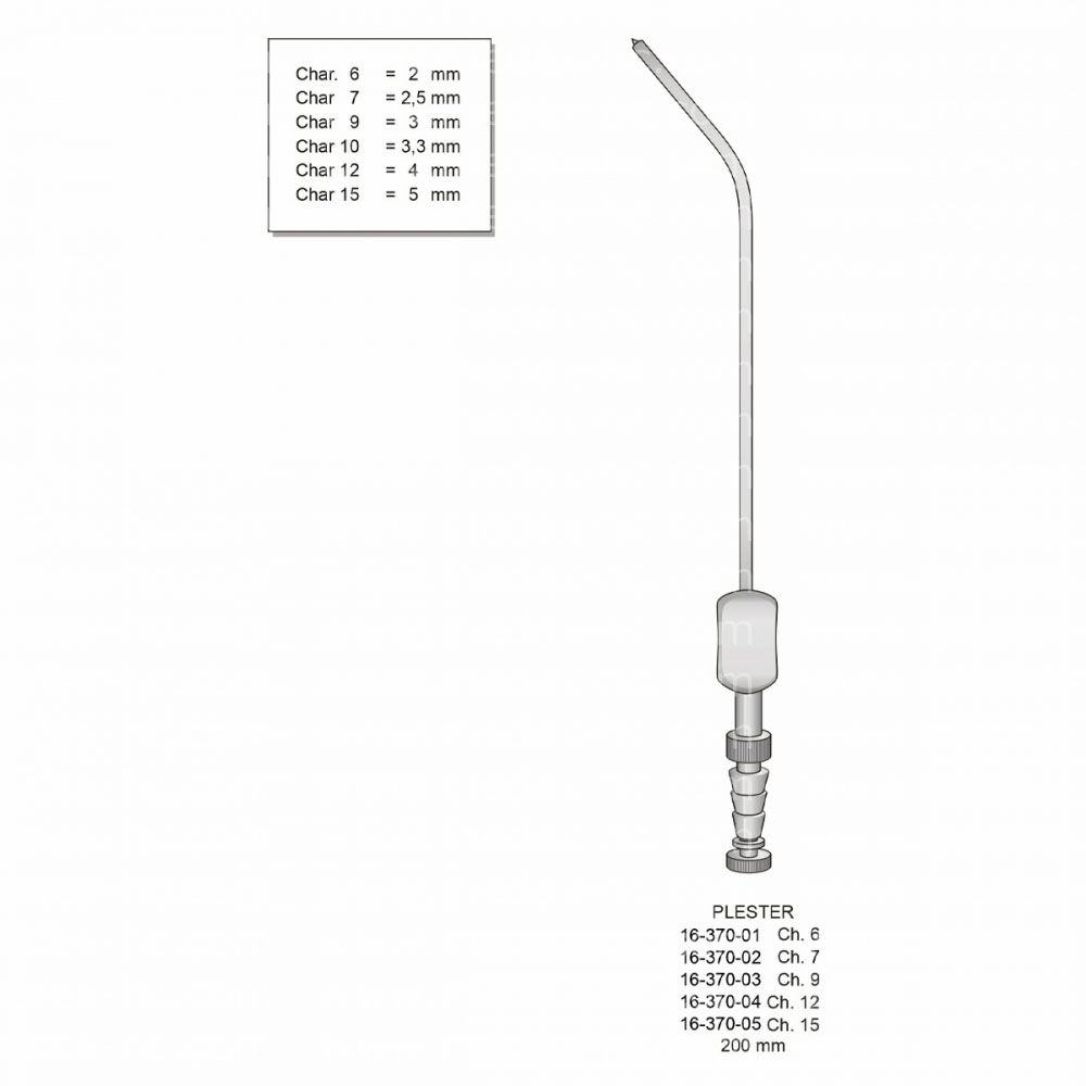 Plester Suction Tubes