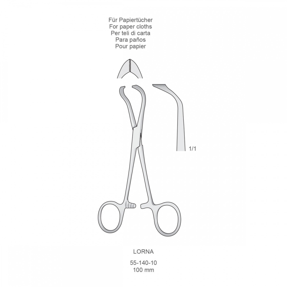 Backhaus Hemostatic Forceps