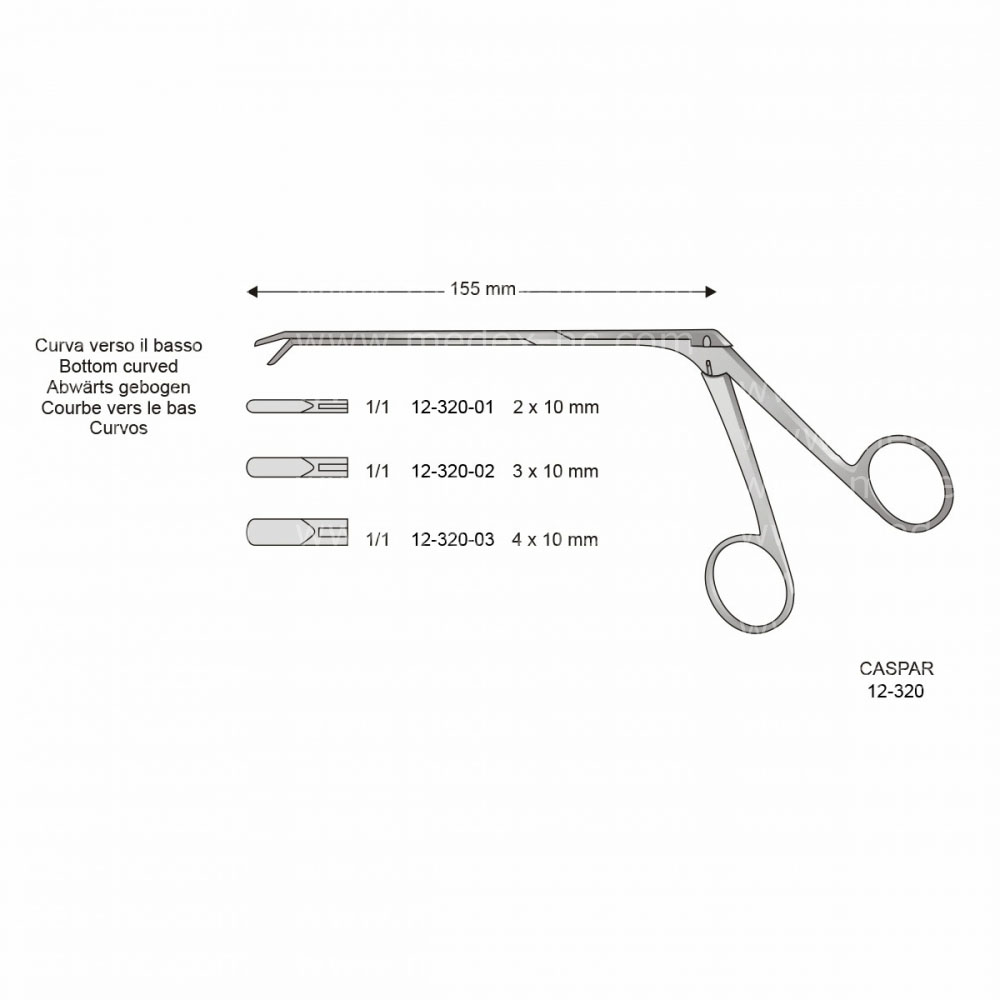 Caspar Laminectomy Rongeurs