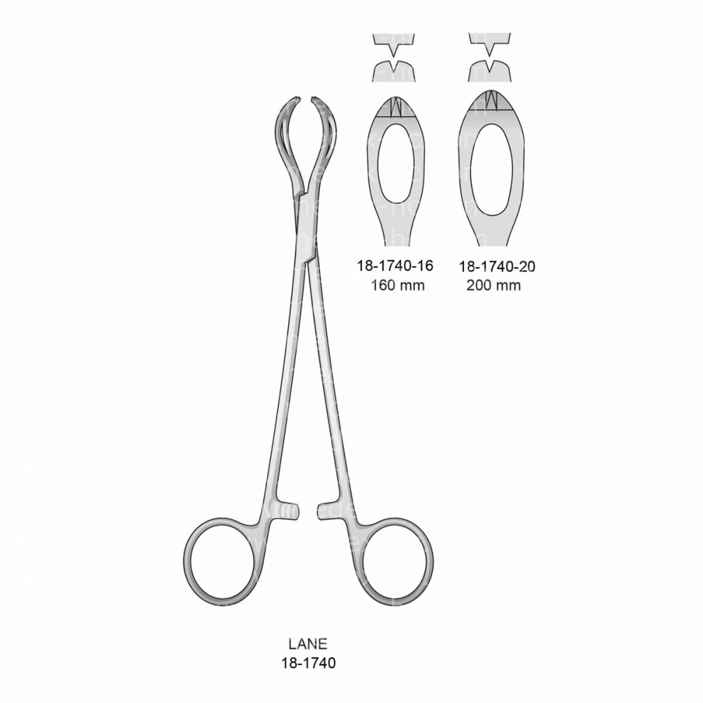 Lane Sponge and Dressing Forceps