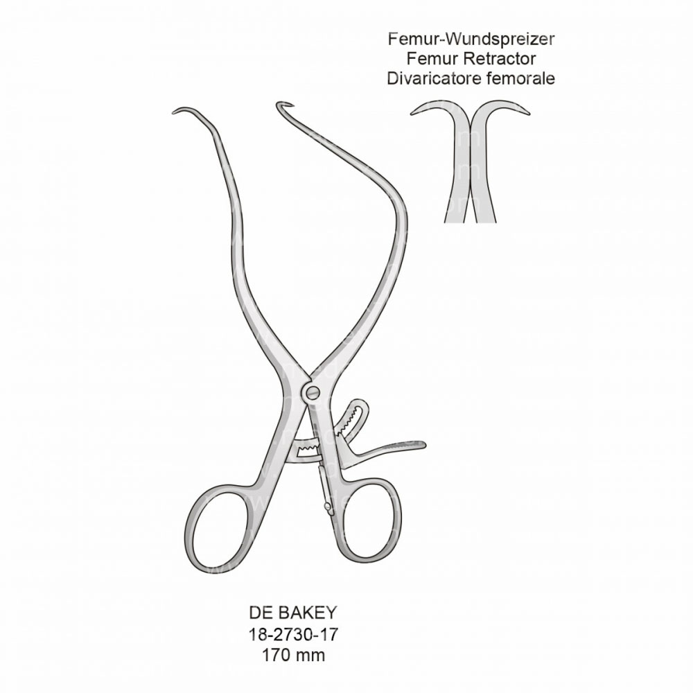 De Bakey Retractors