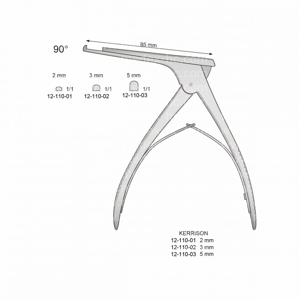 Kerrison Bone Cutting Forceps