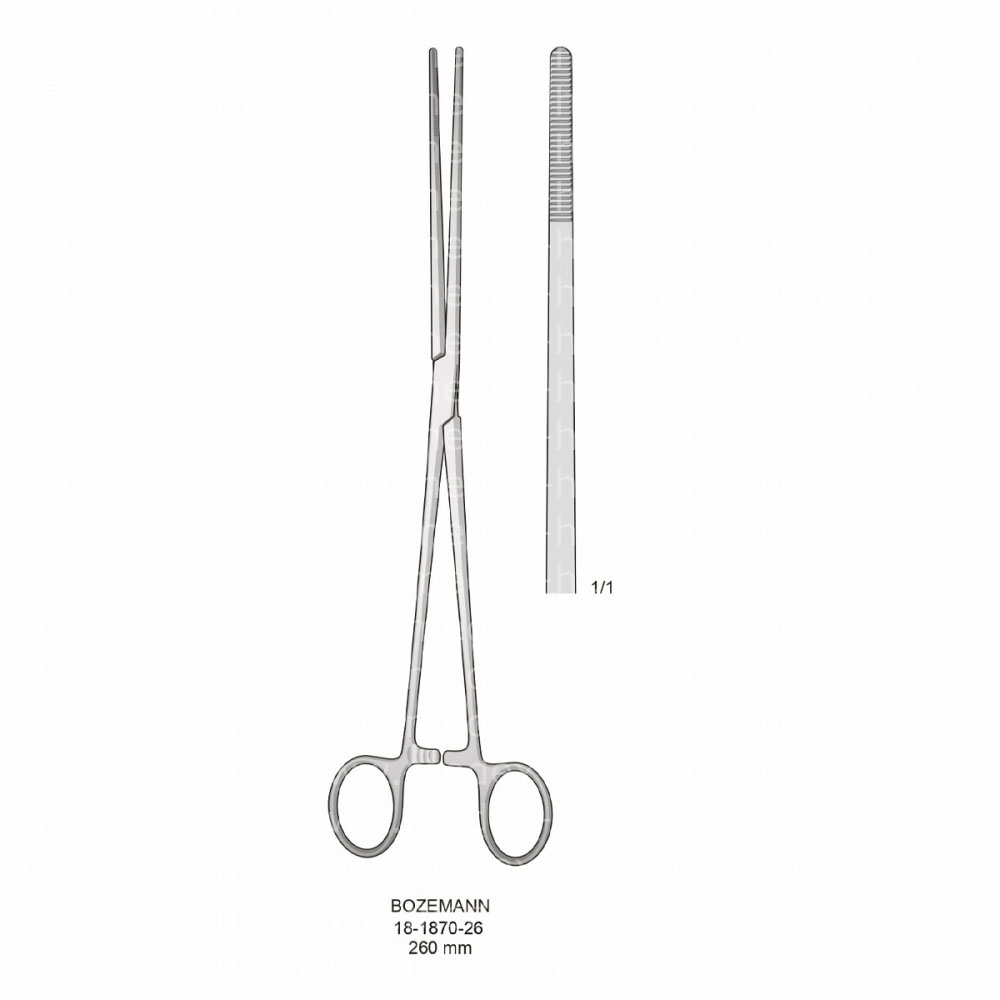 Bozemann Hemostatic Forceps