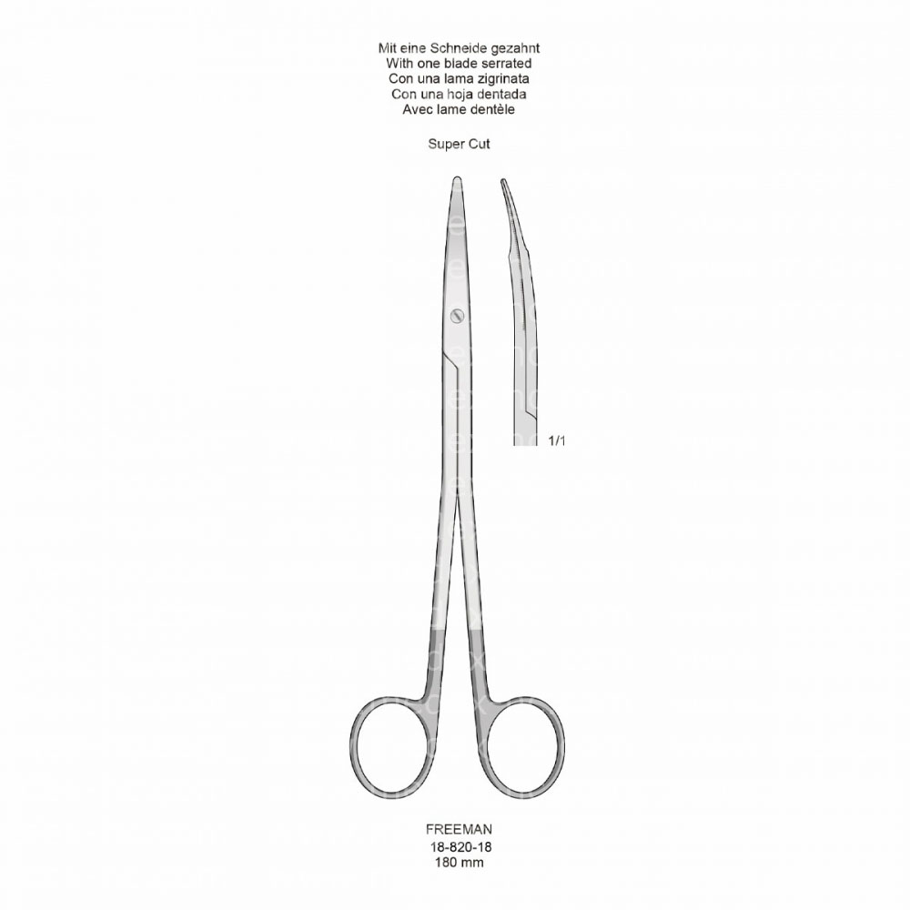 Freeman Operating Scissors