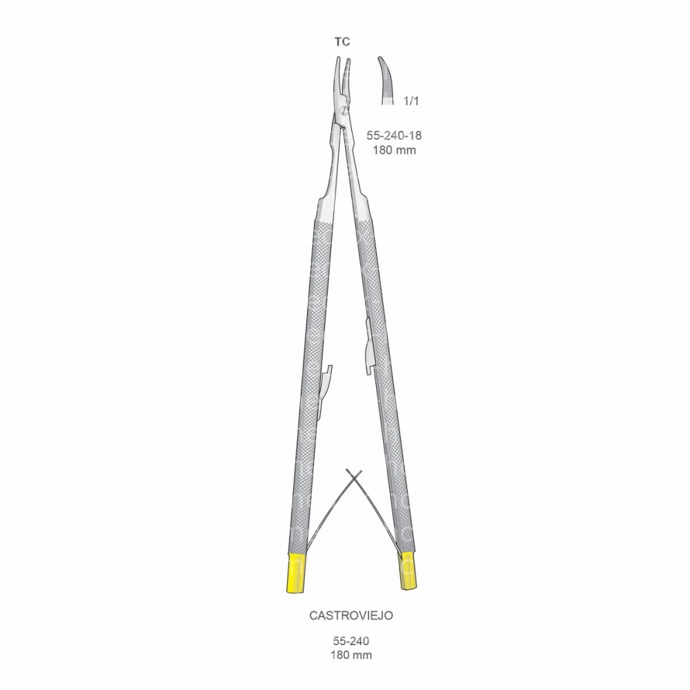 Castroviejo Needle Holders