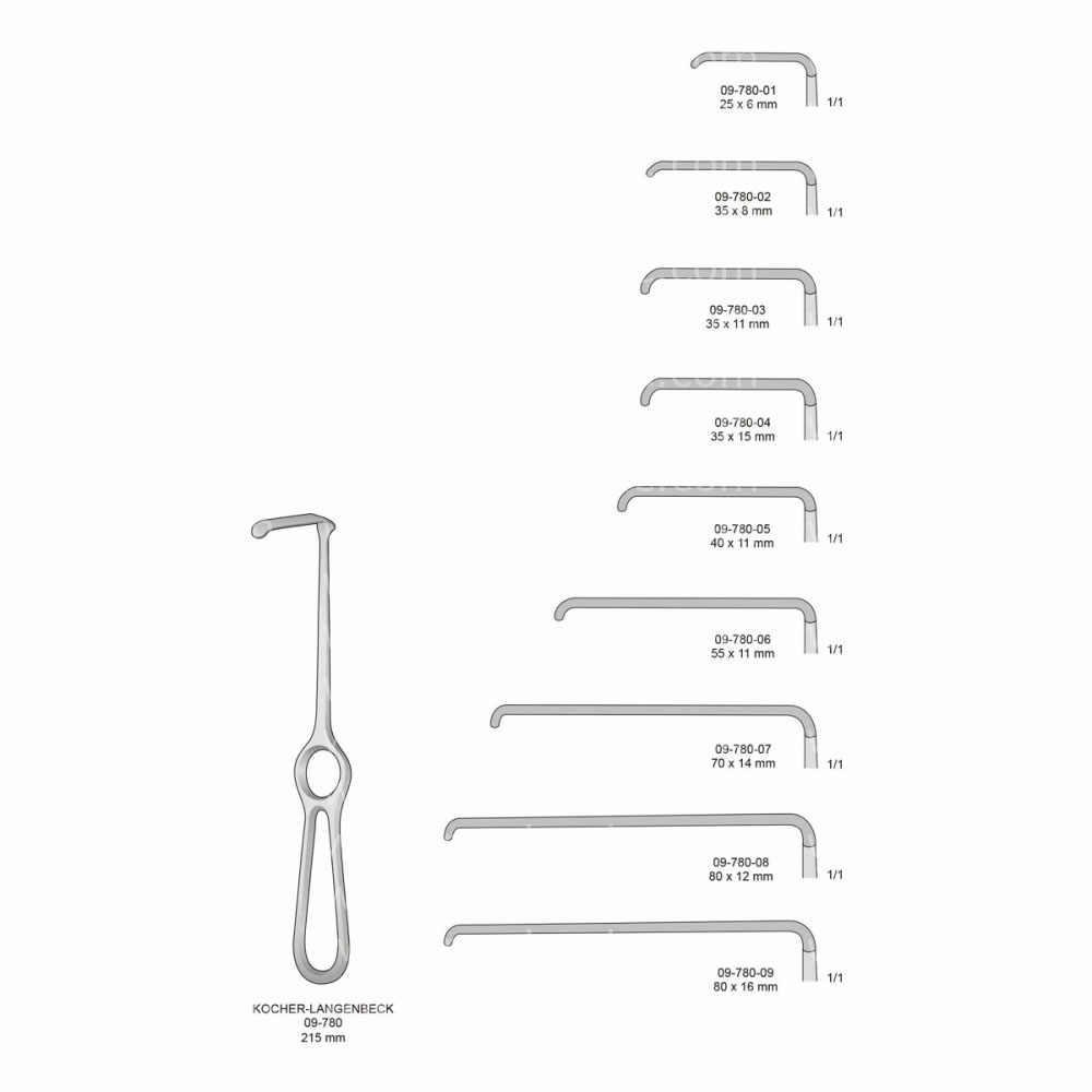 Kocher-Langenbeck Retractor